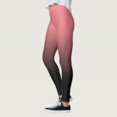 Blush Black Ombre-Leggings Leggings (Links)