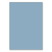 Blush + Blauw Kleur Blok Trouwtafel Nummers Kaart (Achterkant)