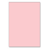 Blush + Blauw Kleur Blok Trouwtafel Nummers Kaart (Achterkant)