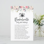 Blush Bloem | Vrijgezellenfeest Foto Uitdaging Spe (Staand voorkant)