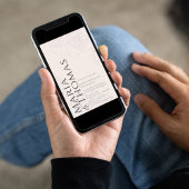 Blush Bloemen Elegante bruiloft Custom Kaart