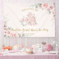 Blush Bloemen High Tea Party Bruids Baby shower