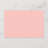 Blush Bloemen | Trouwdetails kaart (Achterkant)