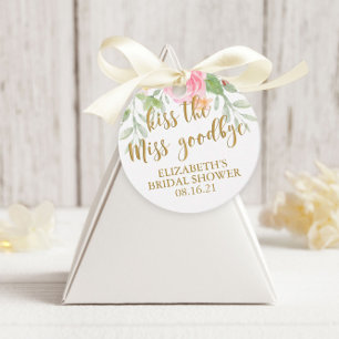 Blush Bloemenkus Neem Afscheid van de Juffrouw Bedankjes Labels