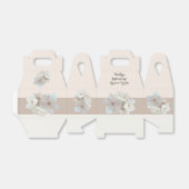 Blush Bloementuin Bruiloft / Douche Favor Dozen Bedankdoosjes (Uitgevouwen)