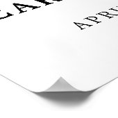 Blush Bloemrijke 'Celebration Of Life' Bord, Welko Poster (Hoek)