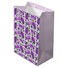 Blush & Bloom Aubergine Collectie – Zachte Lila Medium Cadeauzakje