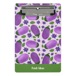 Blush & Bloom Aubergine Collectie – Zachte Lila Mini Klembord