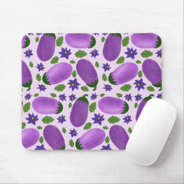 Blush & Bloom Aubergine Collectie – Zachte Lila Muismat