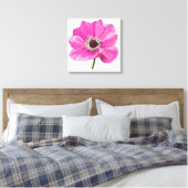 Blush Bloom Canvas Afdruk (Insitu (Slaapkamer))