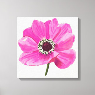 Blush Bloom Canvas Afdruk