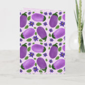 Blush & Bloom Eggplant Collection –  Birthday Kaart (Achterkant)