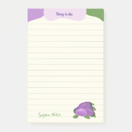 Blush & Bloom Eggplant Collection – Ivory Glow Post-it® Notes