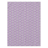 Blush & Bloom Eggplant Collection – Ivory Glow Tafelkleed (Voorkant)