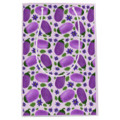 Blush & Bloom Eggplant Collection – Soft Lilac Medium Cadeauzakje (Voorkant)