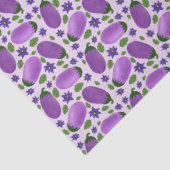 Blush & Bloom Eggplant Collection – Soft Lilac Tissuepapier (Detail)