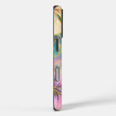 Blush Bloom Exotische Bladeren Bloemen Case-Mate iPhone Case (Achterkant / Rechts)