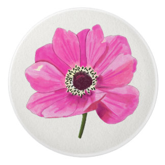 Blush Bloom floral knob Keramische Knop