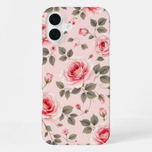 Blush Bloom iPhone 16 Plus Hoesje