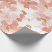 Blush Bloom Lente Inpakpapier (Hoek)