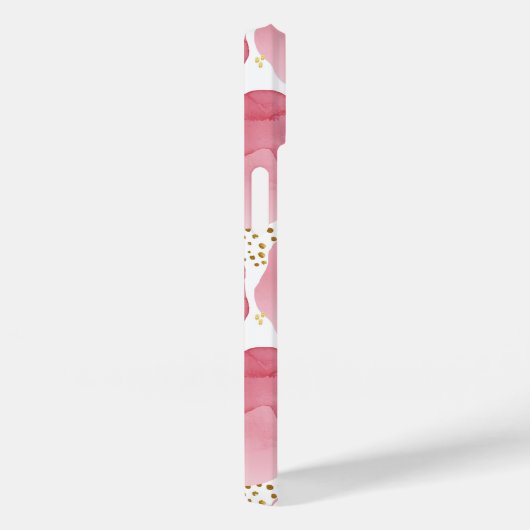 Blush & Bloom Monogram Telefoon Hoesje (Achterkant / Rechts)