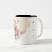 Blush Bloom Mug_morning Rose Tweekleurige Koffiemok (Voorkant rechts)