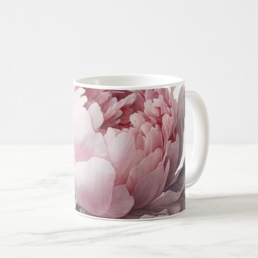 Blush bloom Mug_ Peony Koffiemok (Voorkant rechts)