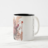 Blush Bloom Mug _ Rose Tweekleurige Koffiemok (Voorkant rechts)