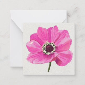 Blush Bloom Notecard  Notitiekaartje