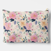 Blush & Bloom Romantische Bloemenpastel Roze Etui (Achterkant)