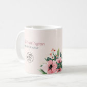 Blush Bloom Rose Makelaar Koffiemok (Voorkant links)