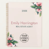 Blush Bloom Rose Makelaar Planner (Voorkant)