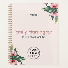 Blush Bloom Rose Makelaar Planner
