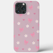 Blush Bloom - Schattigee Roze Bloemen Telefoonhoes Case-Mate iPhone Case (Achterkant)