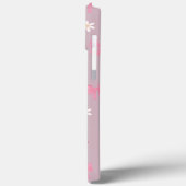 Blush Bloom - Schattigee Roze Bloemen Telefoonhoes Case-Mate iPhone Case (Achterkant / Links)
