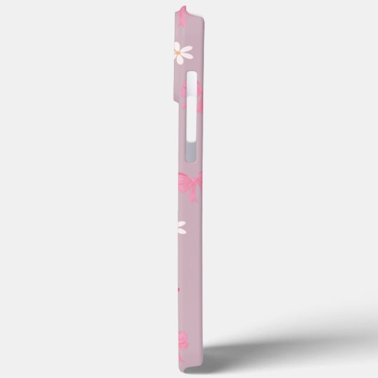 Blush Bloom - Schattigee Roze Bloemen Telefoonhoes Case-Mate iPhone Case (Achterkant / Links)