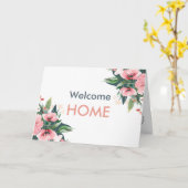 Blush Bloom Sluitingsdag Grijs Makelaar Kaart (Gele Bloem)