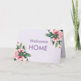 Blush Bloom Sluitingsdag Mauve Makelaar Kaart