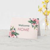 Blush Bloom Sluitingsdag Roos Makelaar Kaart (Gele Bloem)