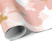 Blush Bloom Spring Wrapping Paper Cadeaupapier (Rol Hoek)