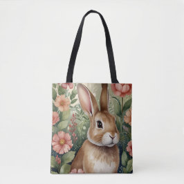 Blush Blooms en Bunny Dreams Canvas tas