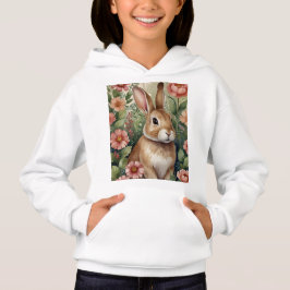 Blush Blooms en Bunny Dreams Hoodie