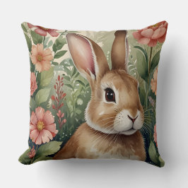 Blush Blooms en Bunny Kussen