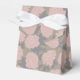 Blush Blooms, tropische Romance Bedankdoosjes