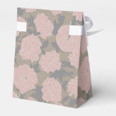 Blush Blooms, tropische Romance Bedankdoosjes (Achterkant)