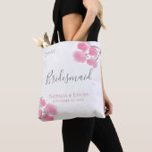 Blush Blossom Specialized Bridesmaid Tote Bag (Dichtbij)