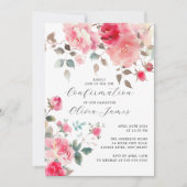 Blush Blossoms bevestiging Kaart (Voorkant)