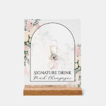 Blush Boog Roos Wisteria Boeket Signature Drank