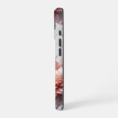 Blush Botanical iPhone Case – Heavy-Duty Floral iPhone 16 Hoesje (Linkerkant)