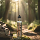 Blush Botanical Paper Flowers"A GIFT Just For You" Waterfles